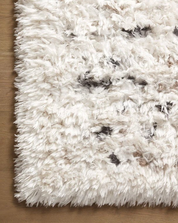 Tapis Angela Rose x Loloi Amira en ivoire/multicolore