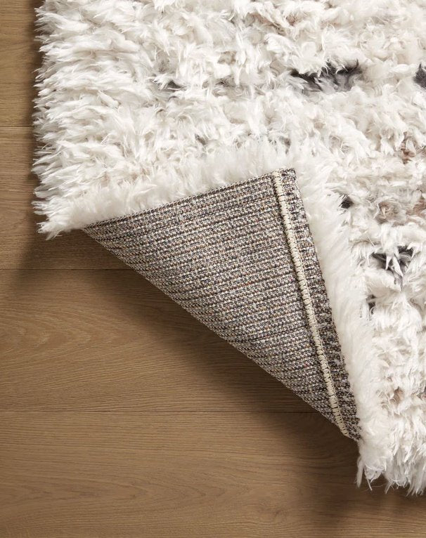 Tapis Angela Rose x Loloi Amira en ivoire/multicolore