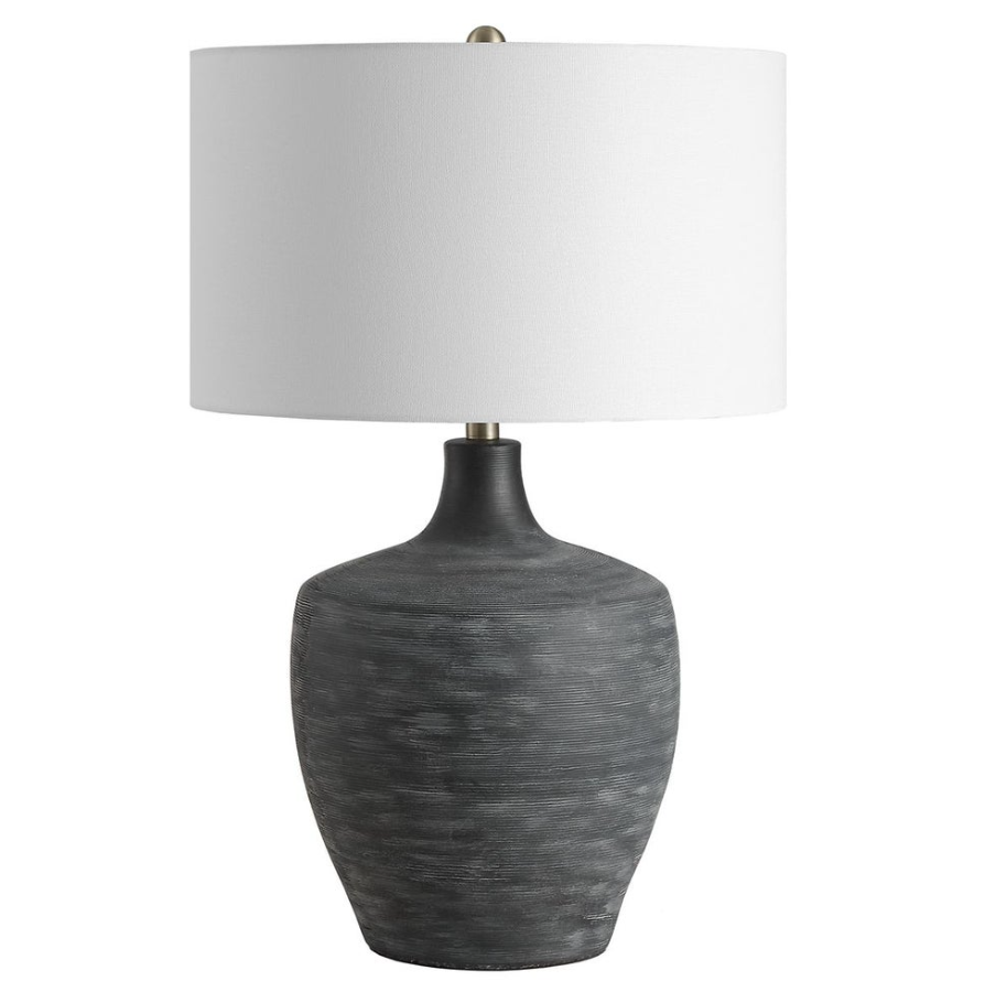 Lampe de table en graphite