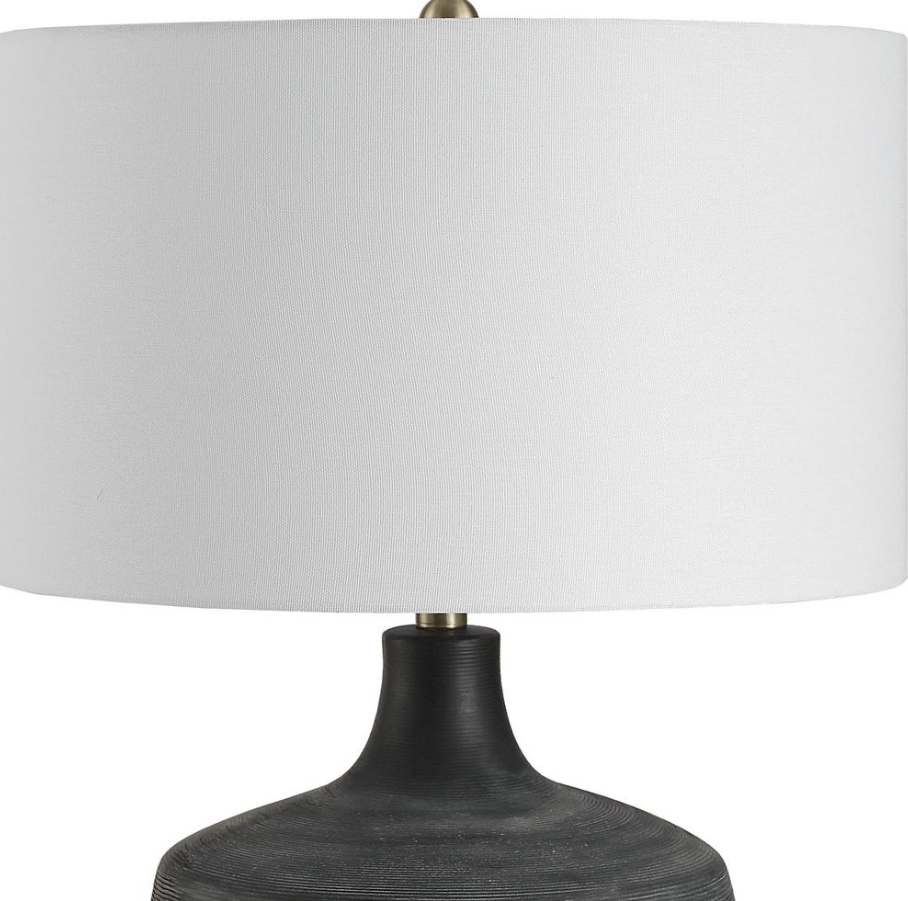 Lampe de table en graphite