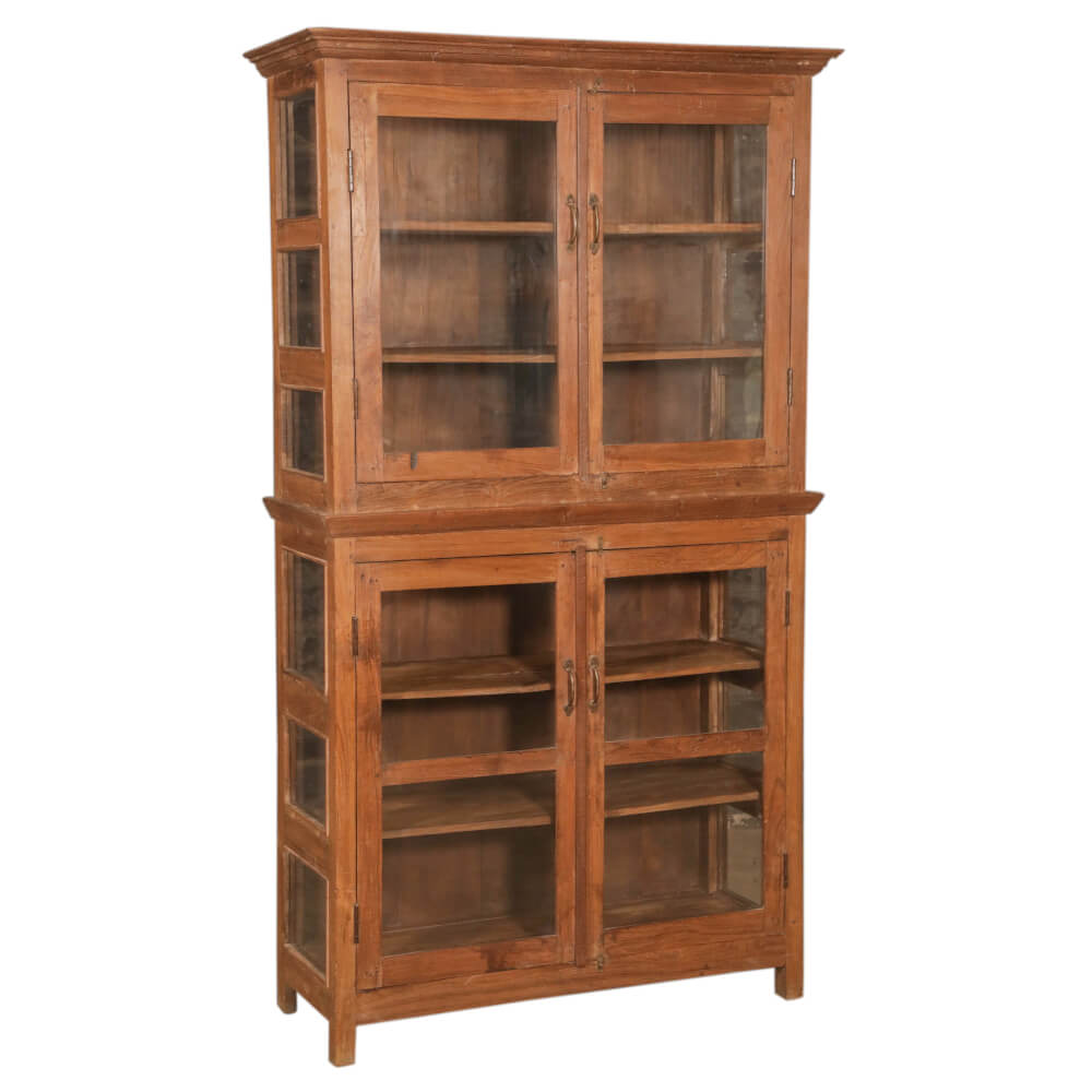 Armoire Artisan à 4 portes avec verre