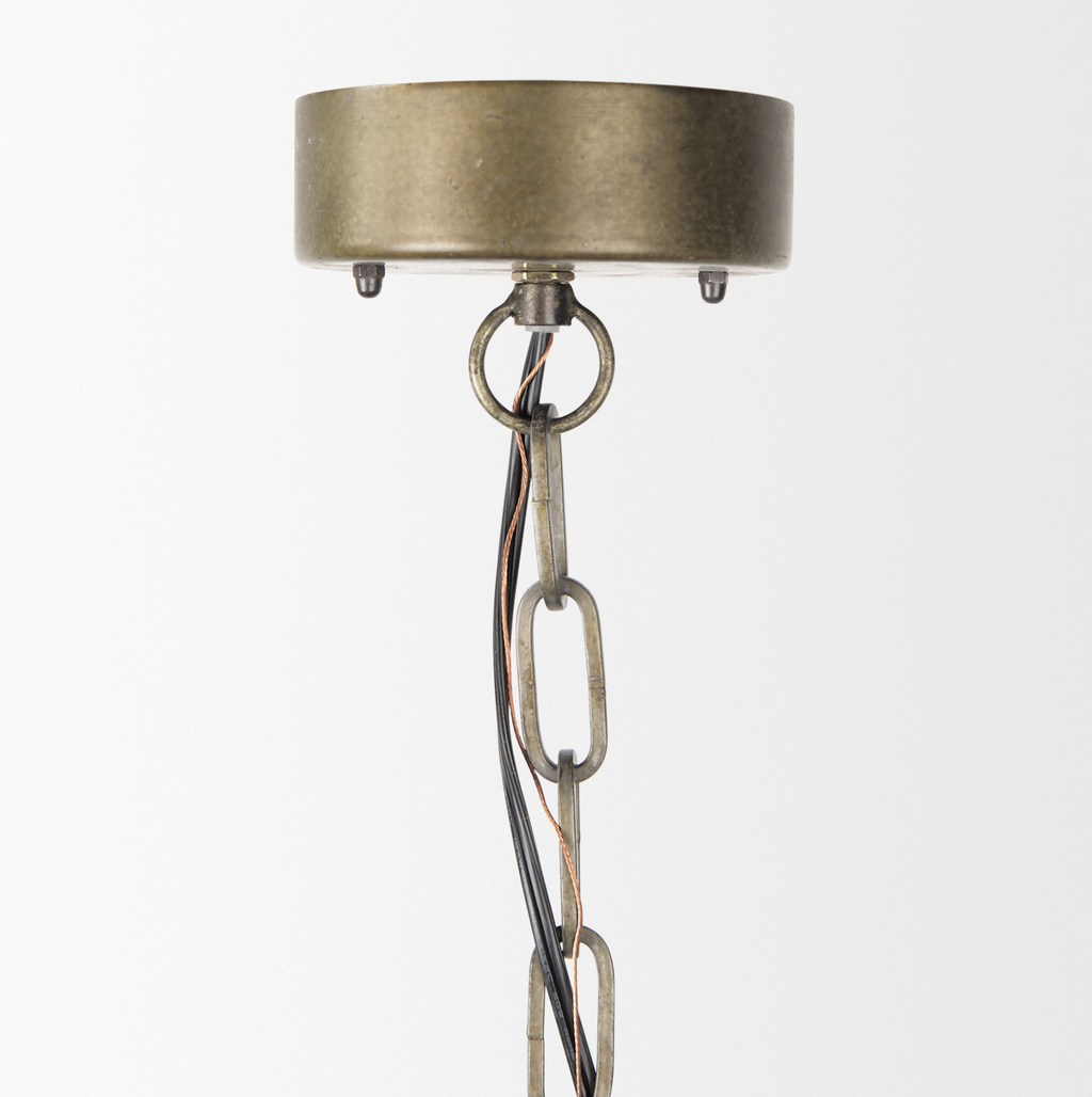 Suspension lanterne panier Kiley