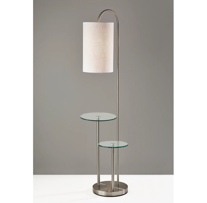 Lampadaire étagère Leonard