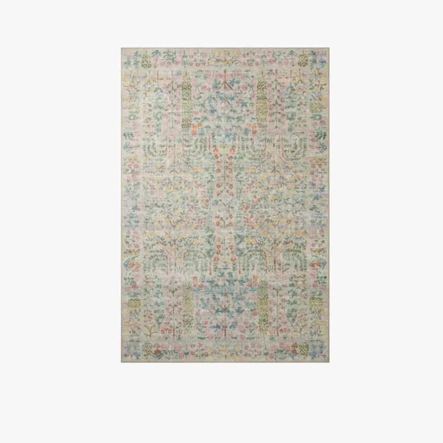 Tapis Rifle Paper Co. X Loloi Maison en kaki Grove
