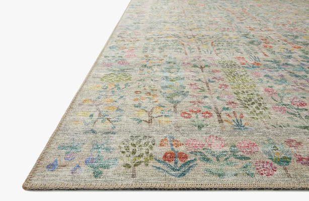 Tapis Rifle Paper Co. X Loloi Maison en kaki Grove