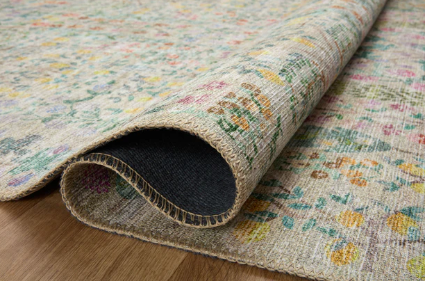 Tapis Rifle Paper Co. X Loloi Maison en kaki Grove