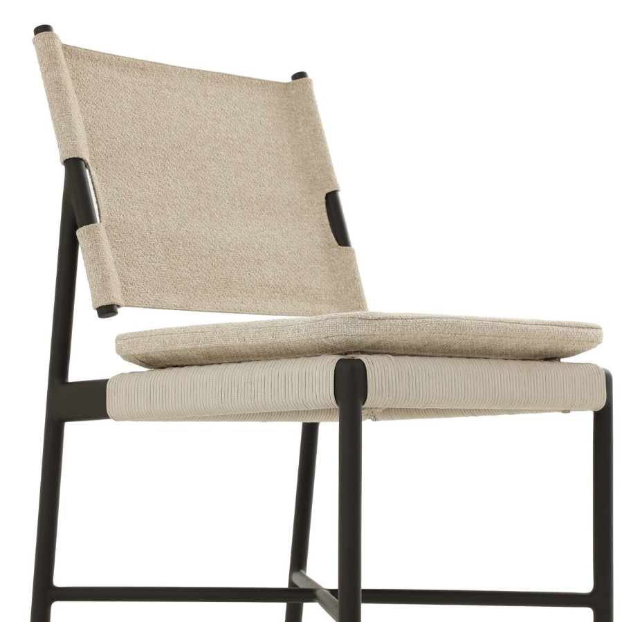Chaise de salle à manger d'extérieur Miller