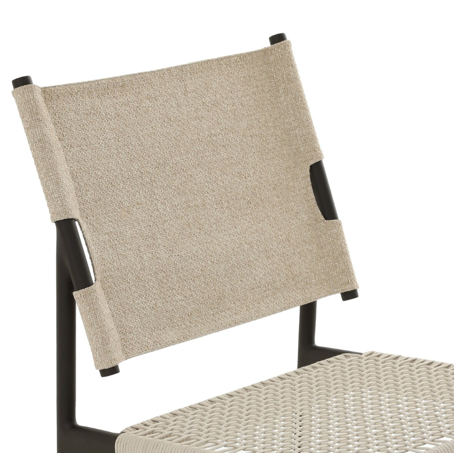 Chaise de salle à manger d'extérieur Miller