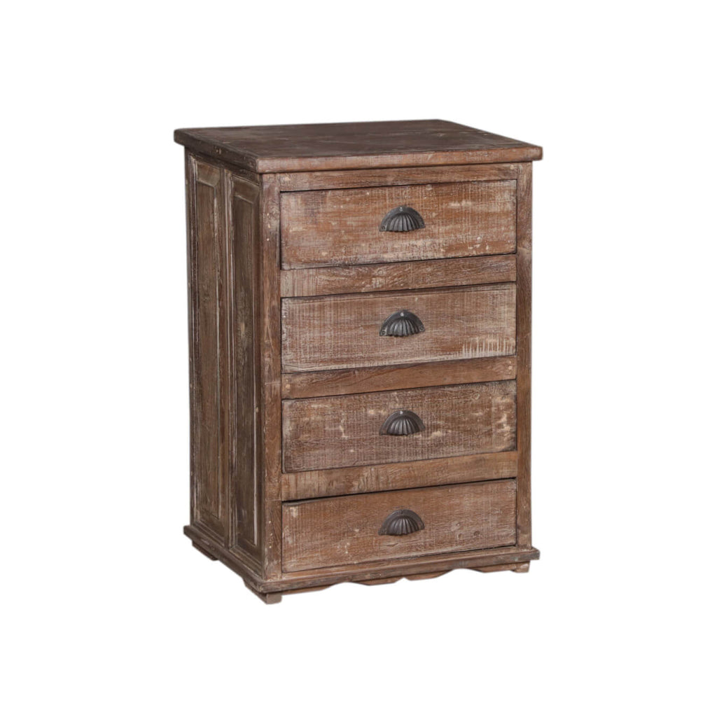 Commode en teck avec tiroirs