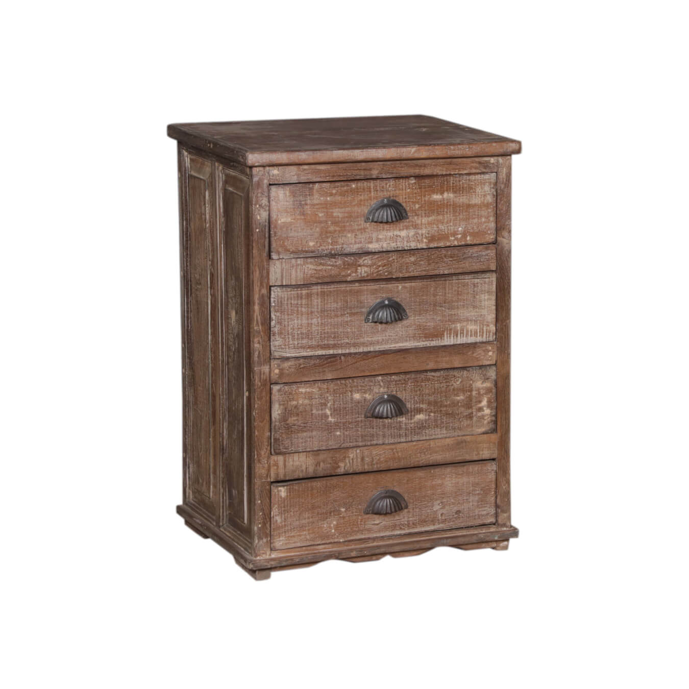 Commode en teck avec tiroirs