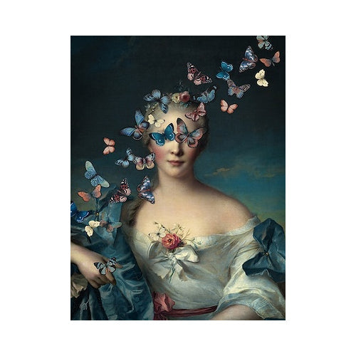 Décoration murale Mademoiselle Butterfly II
