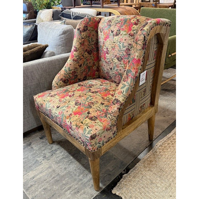 Fauteuil d'appoint floral